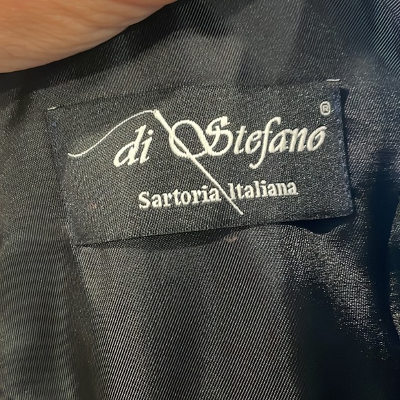 Di Stefano navy blue dress.  Made in Italy - Picture 4 of 5